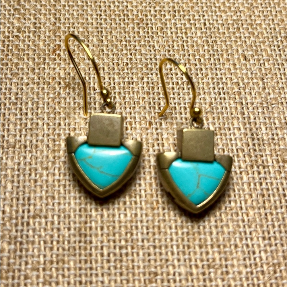 Silpada K&R “Coastal Color” Earrings - Picture 3 of 5